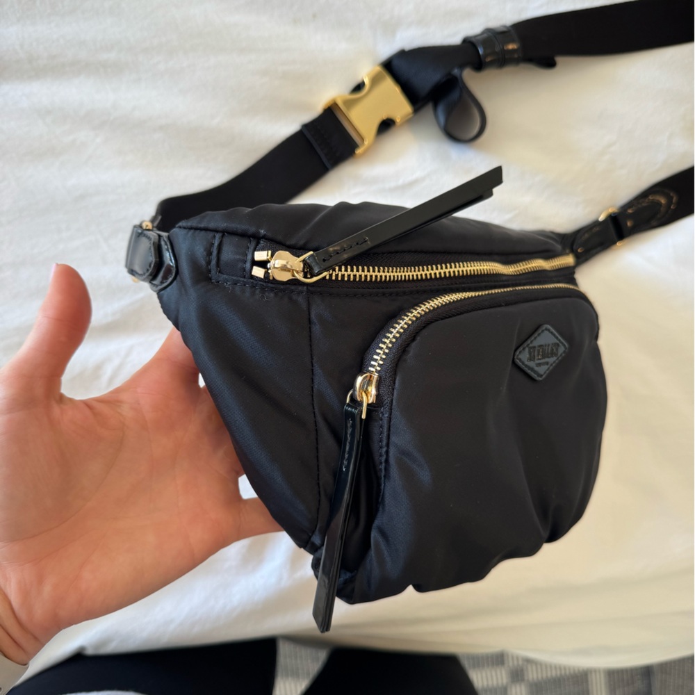 MZ Wallace Chelsea Sling Bag in Black - Picture 2 of 10